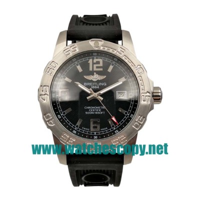 UK AAA Quality Breitling Colt A74387 Replica Watches With Black Dials For Men