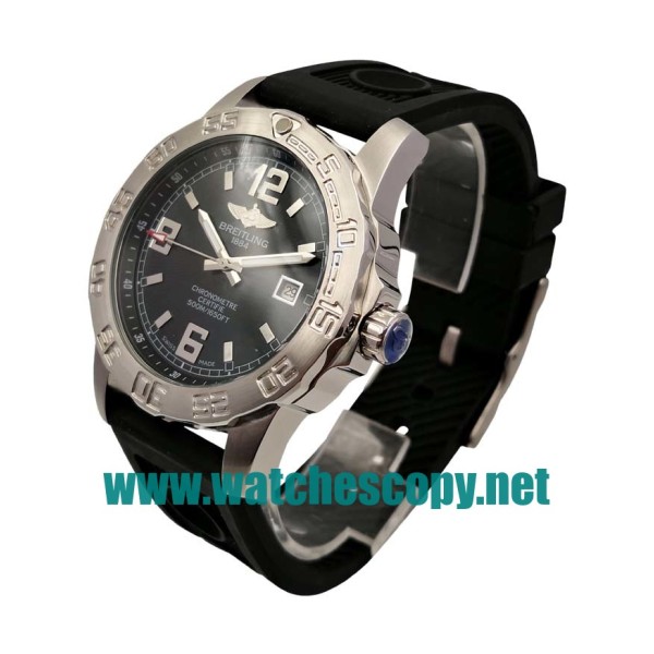 UK AAA Quality Breitling Colt A74387 Replica Watches With Black Dials For Men