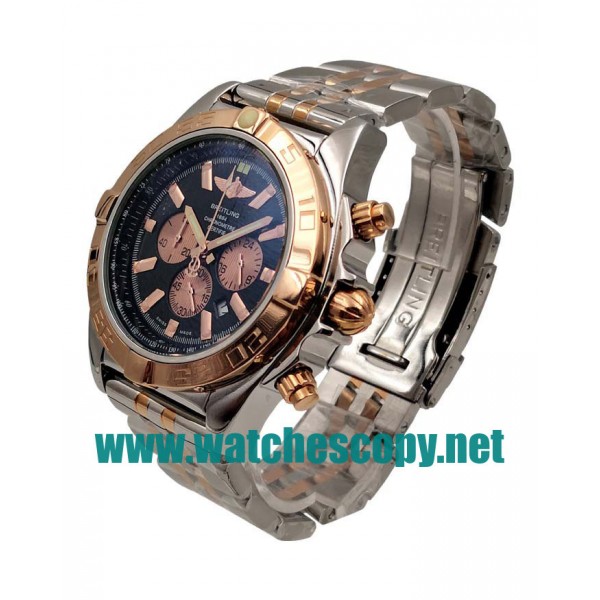 UK Perfect Breitling Chronomat CB0110 Replica Watches With Black Dials For Men