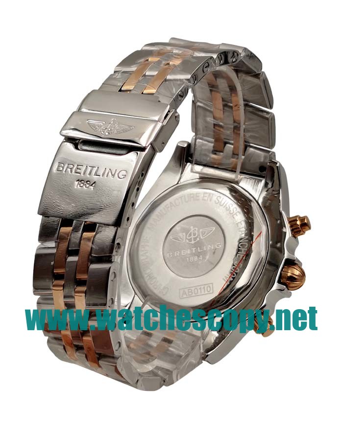 UK Perfect Breitling Chronomat CB0110 Replica Watches With Black Dials For Men
