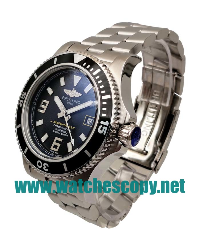 UK High Quality Fake Breitling Superocean A17391 With Black Dials For Sale