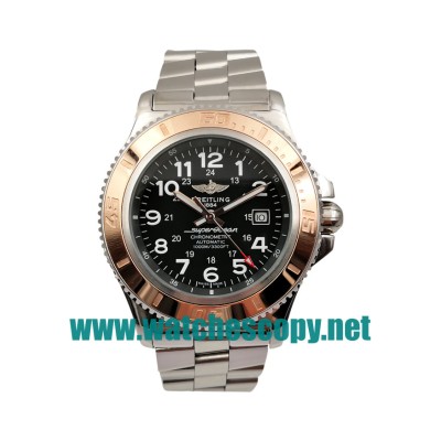 UK AAA Quality Breitling Superocean A17392 Replica Watches With Black Dials For Men