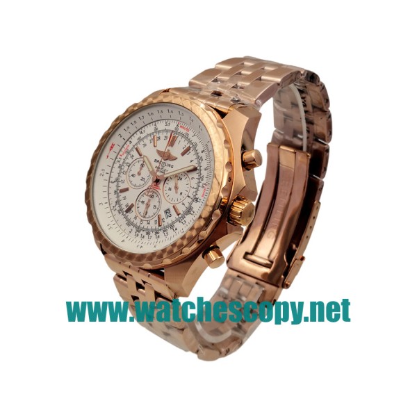 UK Best 1:1 Breitling Bentley Motors A25362 Replica Watches With White Dials For Men