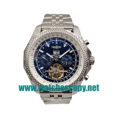 UK AAA Quality Breitling Bentley Mulliner Tourbillon Replica Watches With Blue Dials Online