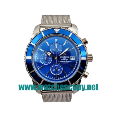 UK Perfect 1:1 Breitling Superocean Heritage A13320 Fake Watches With Blue Dials For Men