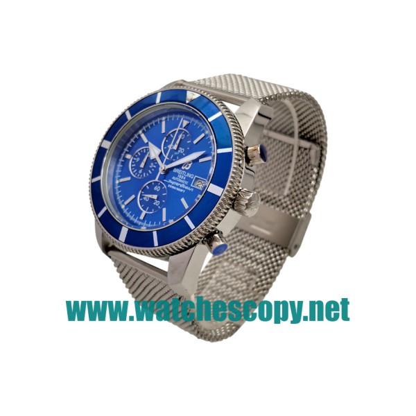 UK Perfect 1:1 Breitling Superocean Heritage A13320 Fake Watches With Blue Dials For Men