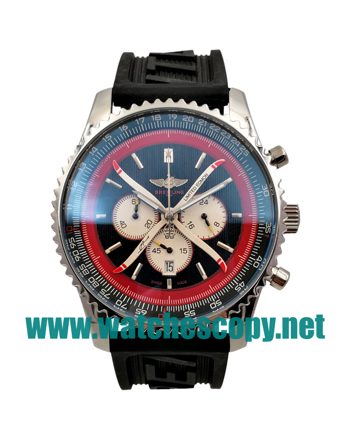 UK Cheap Breitling Navitimer Replica Watches With Black Dials For Men