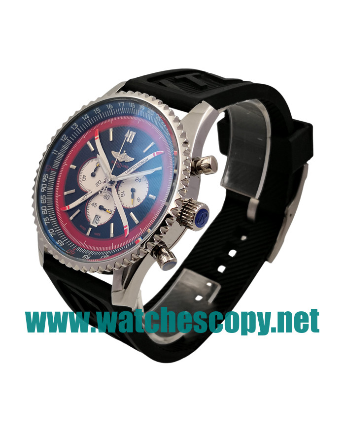 UK Cheap Breitling Navitimer Replica Watches With Black Dials For Men
