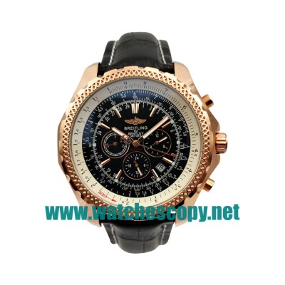 UK Best Quality Breitling Bentley A25362 Replica Watches With Black Dials For Men