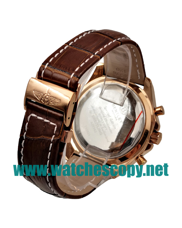 UK Best Quality Breitling Bentley GT A13362 Replica Watches With Coffee Dials For Men