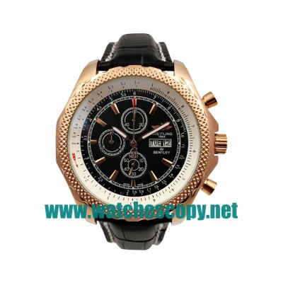 UK AAA Quality Breitling Bentley GT A13362 Fake Watches With Black Dials For Men