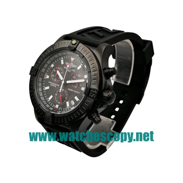 UK Best 1:1 Breitling Avenger Seawolf Fake Watches With Black Dials For Men