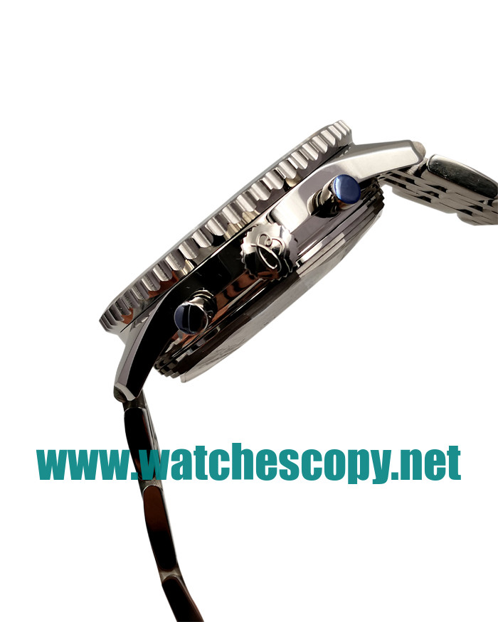 UK 42 MM Cheap Breitling Navitimer A23322 Replica Watches With Blue Dials For Men