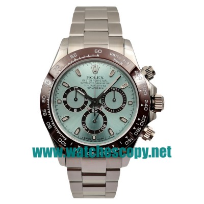 UK 40 MM Cheap Rolex Daytona 116506 Fake Watches With Blue Dials For Sale