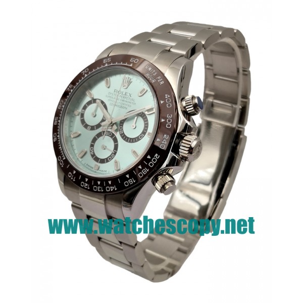 UK 40 MM Cheap Rolex Daytona 116506 Fake Watches With Blue Dials For Sale