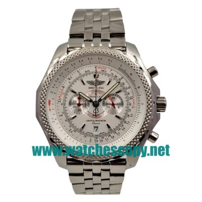 UK AAA Quality Breitling Bentley E27365 Replica Watches With White Dials For Sale