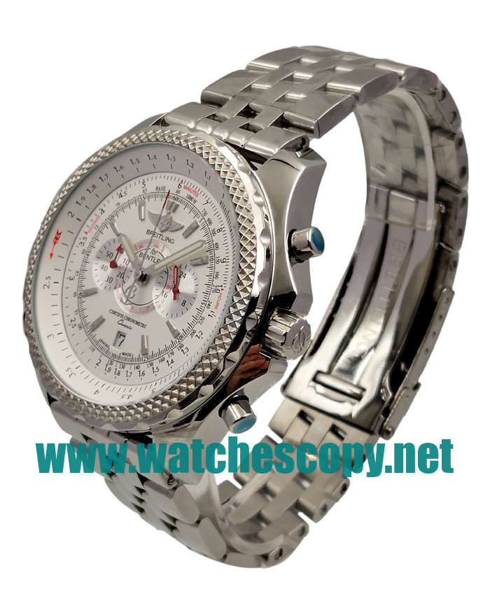 UK AAA Quality Breitling Bentley E27365 Replica Watches With White Dials For Sale