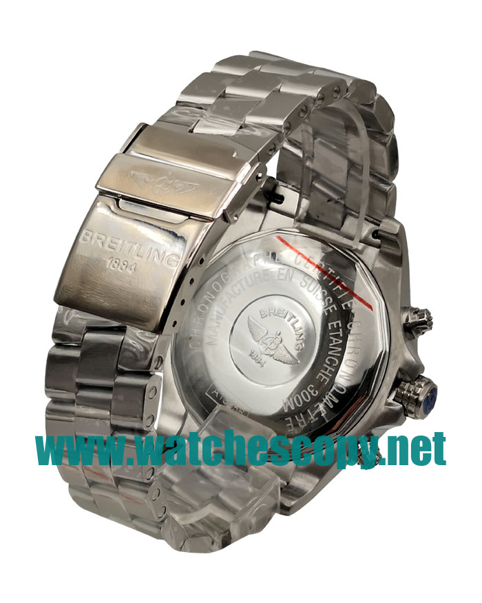 UK AAA Quality Breitling Super Avenger A13370 Replica Watches With Black Dials For Men